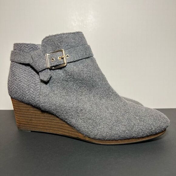 Dr. Scholl's Shoes - Womens DR. SCHOLL’S Darcy Grey Wedge Ankle Boots / Size 11 Medium